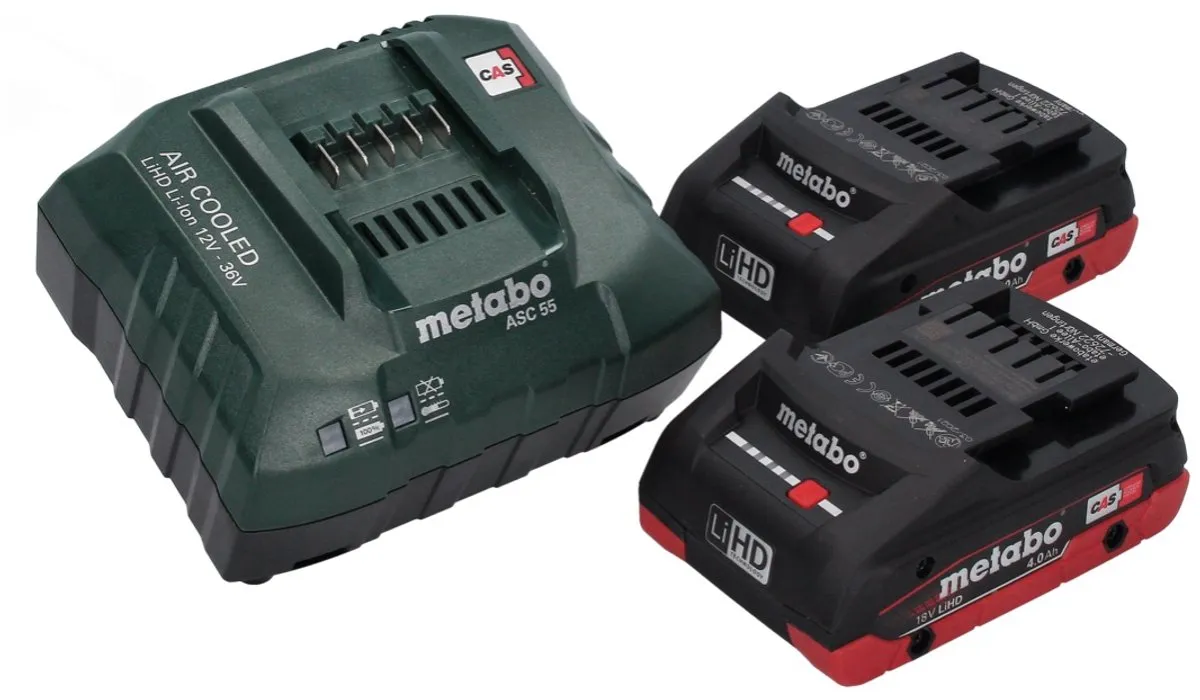 Metabo SSW 18 LTX 800 BL Slagmoersleutel - 800Nm - 2x 4,0Ah + Oplader - afbeelding 4 van 5