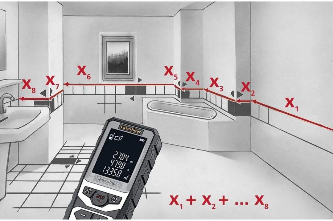 Laserliner DistanceMaster Laserafstandsmeter 50m - Koffer