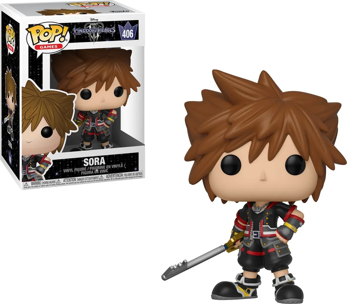 Funko Pop! Kingdom Hearts Sora #406 Verzamelfiguur