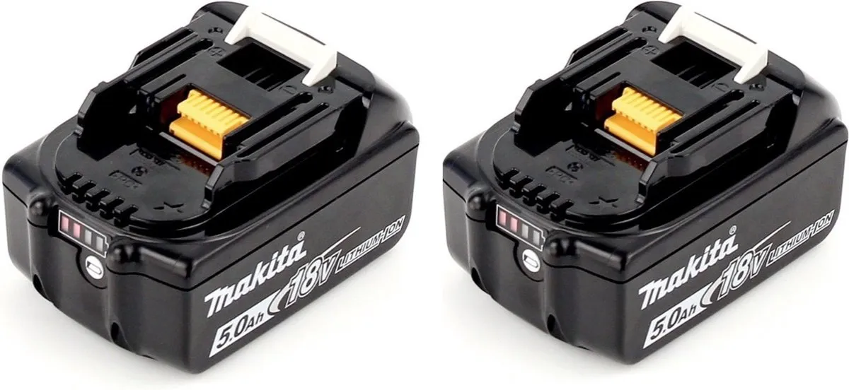 Makita BL 1850 B 18V Li-ion Accu 5000mAh - 2 Stuks