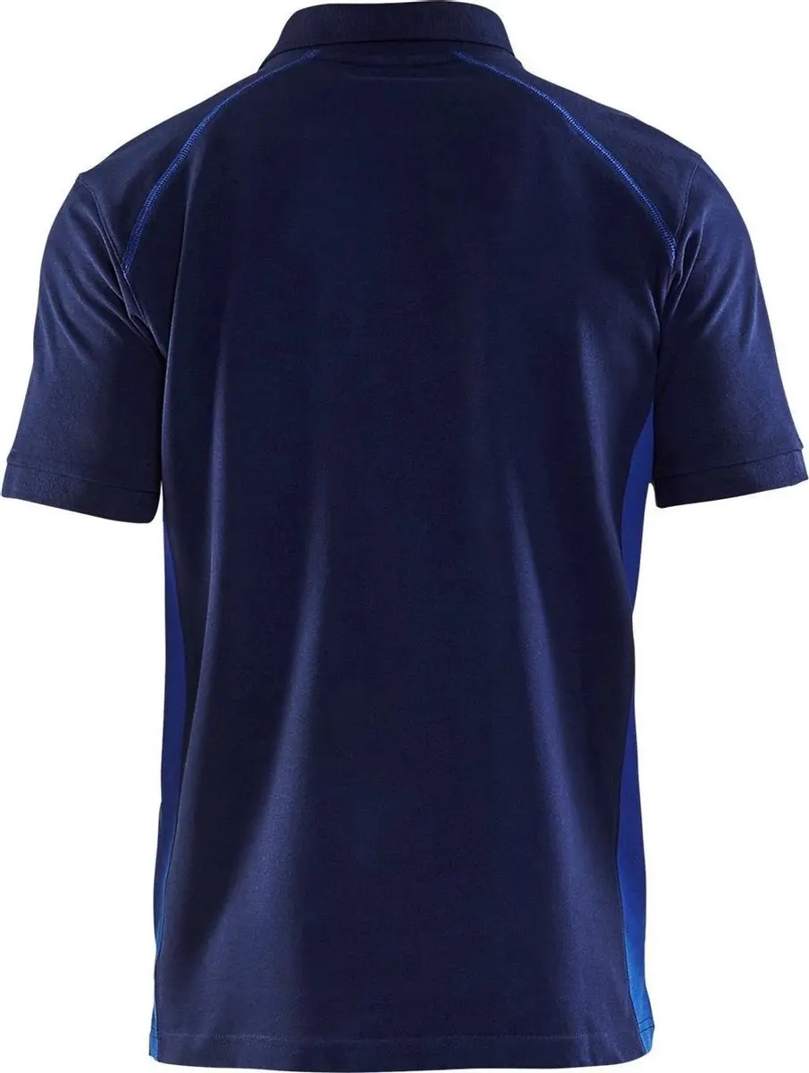 Blåkläder Poloshirt Piqué 3324-1050 - Marineblauw/Korenblauw XS