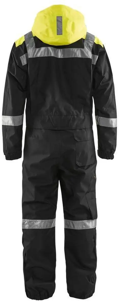 Blåkläder Shell Overall 6786-1977 - 54 - Zwart/High Vis Geel