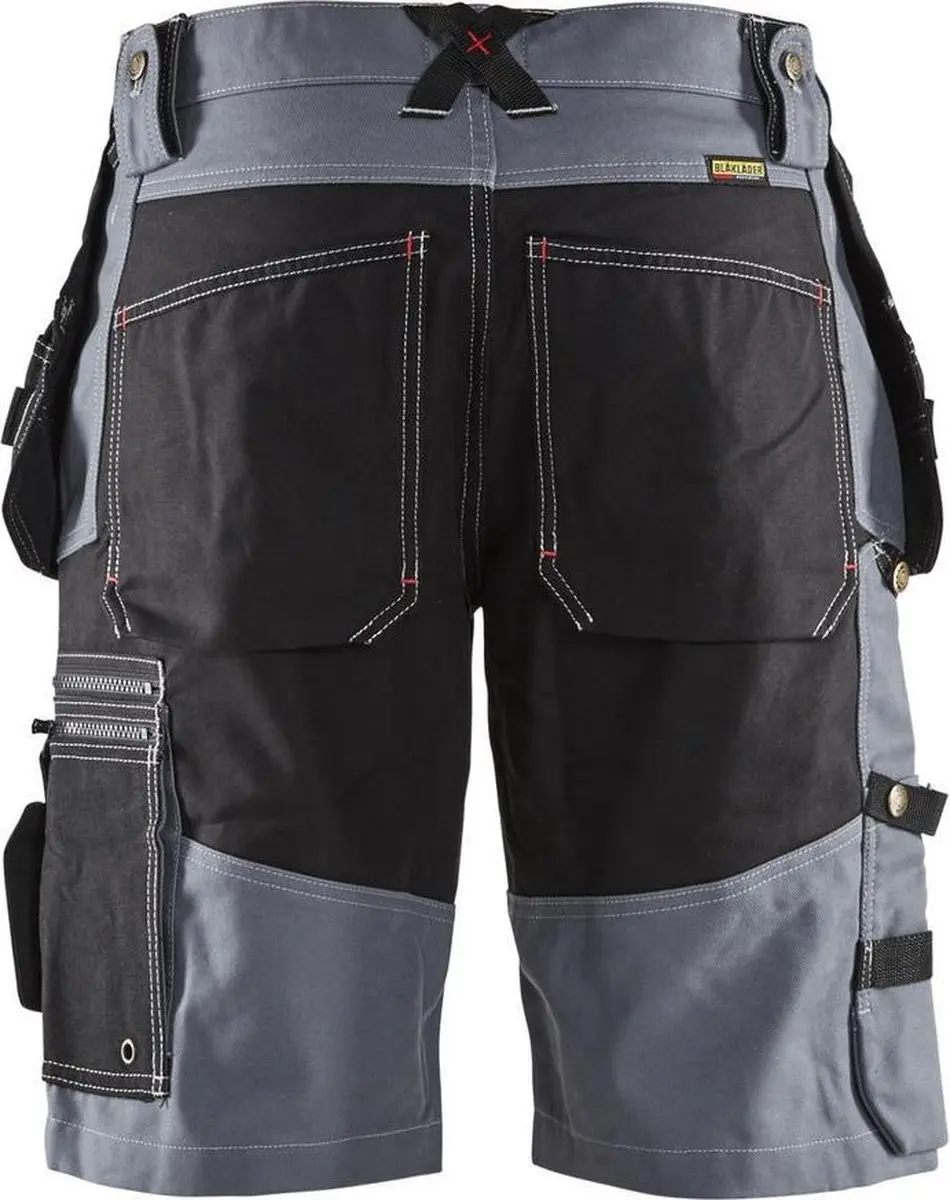Blåkläder Short X1500 1502-1370 - Werkshort 52 Grijs/Zwart - afbeelding 6 van 6