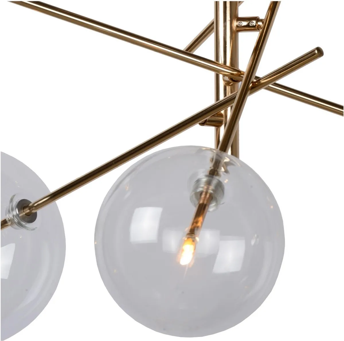 Lucide Alara Hanglamp Goud - Ø72cm - 6x1,5W LED 2700K