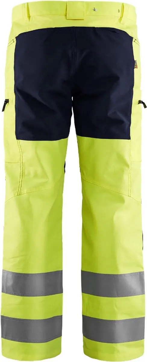 Blåkläder High Vis Broek 1585-1811 - Maat 52 - Geel/Zwart