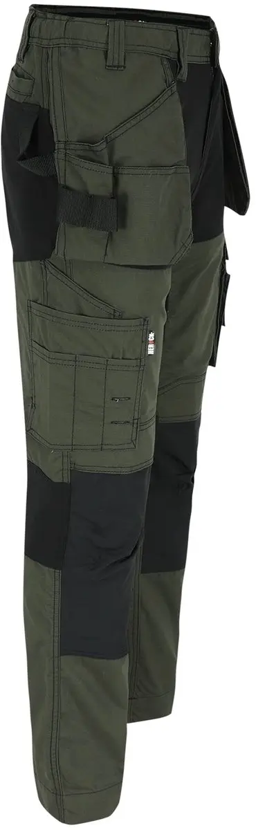 Herock Spector Werkbroek 54 - Donker Kaki/Zwart