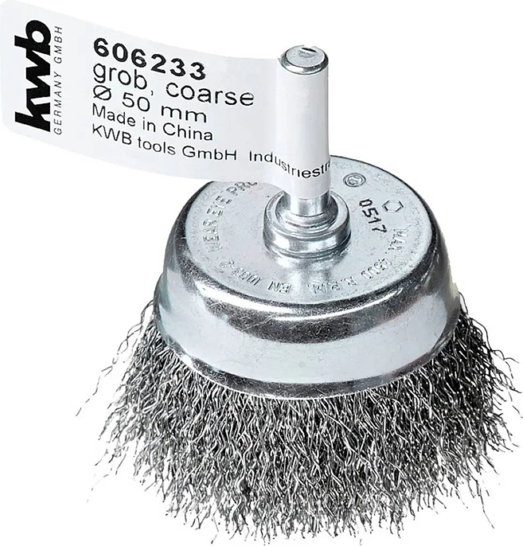 KWB Komborstel Ø50mm Grof Gegolfd Staaldraad 606233