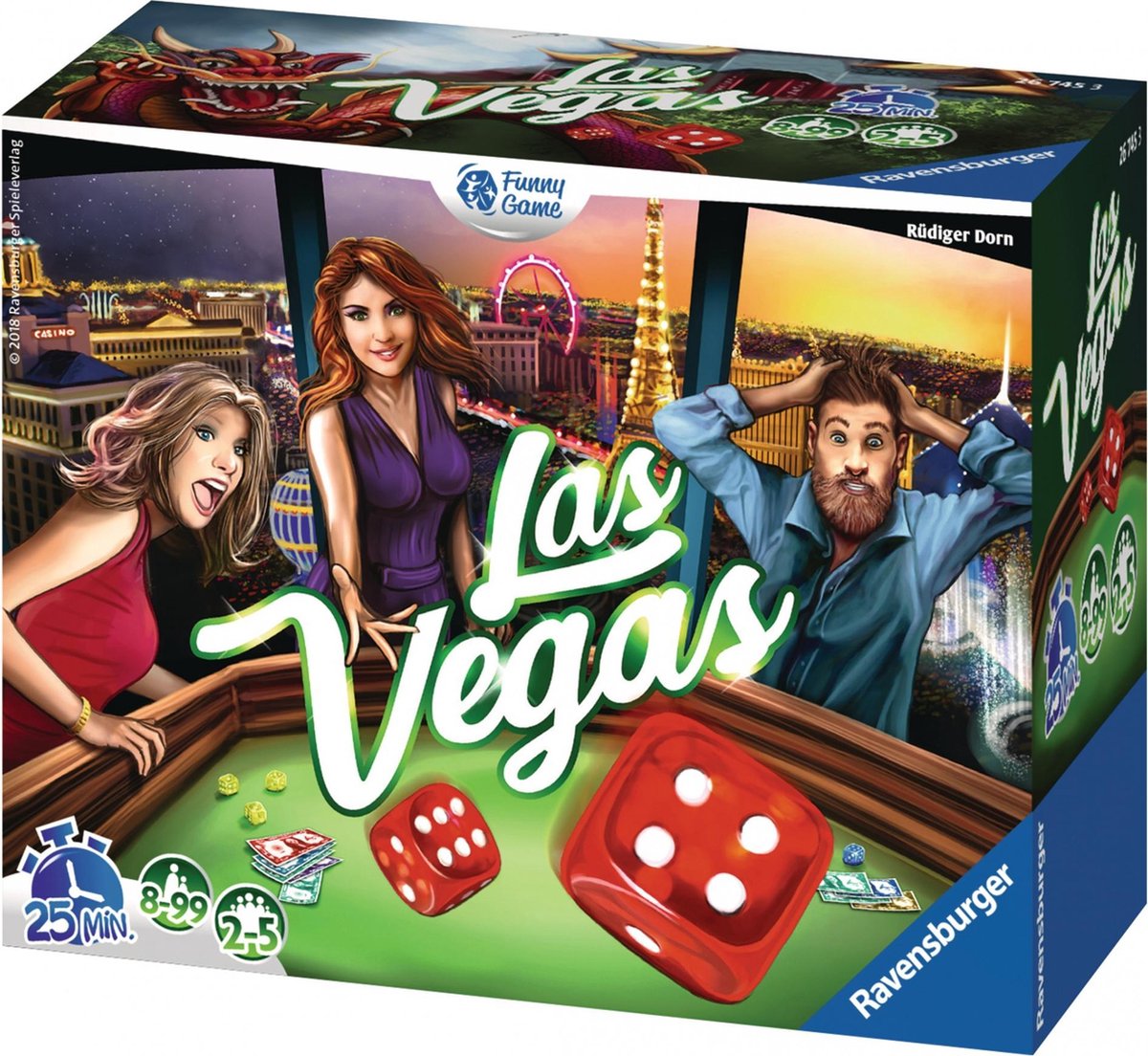 Ravensburger - 26745 - Las Vegas - Jeu d'ambiance