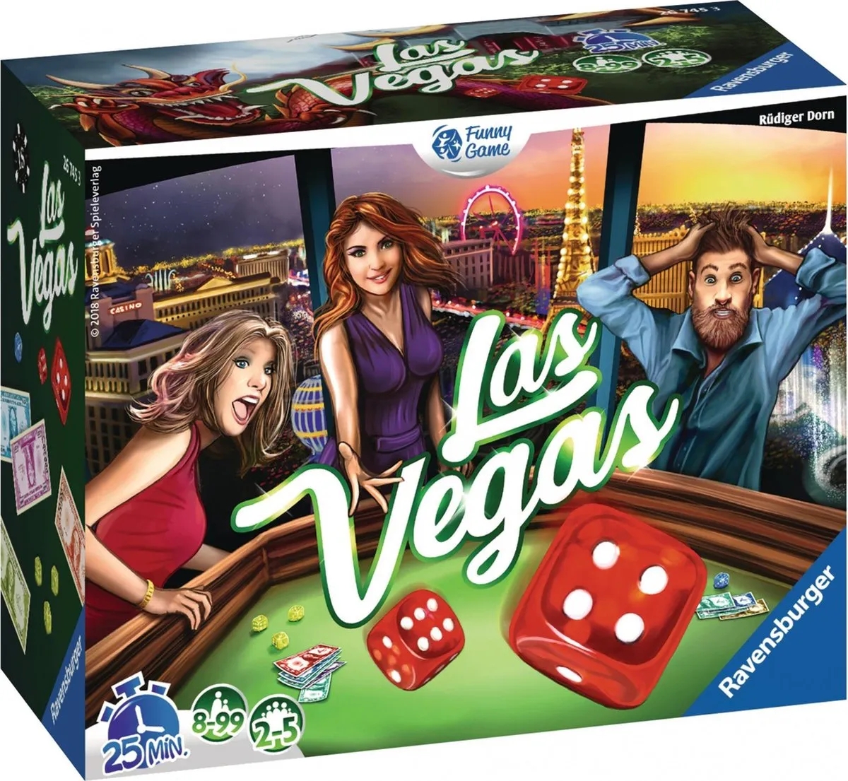 Ravensburger Las Vegas Spel - 2 tot 5 spelers