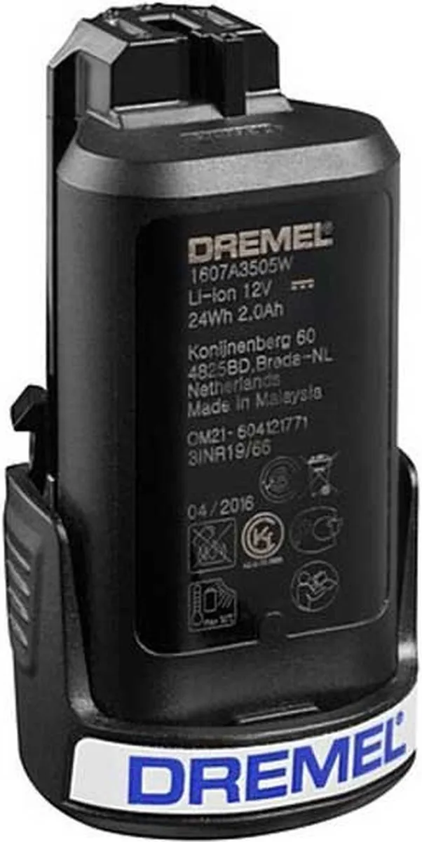 Dremel 880 26150880JA Gereedschapsaccu 12V 2Ah Li-ion