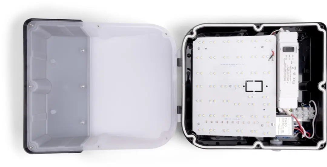 Integral Gevelarmatuur 30W IP65 - Zwart