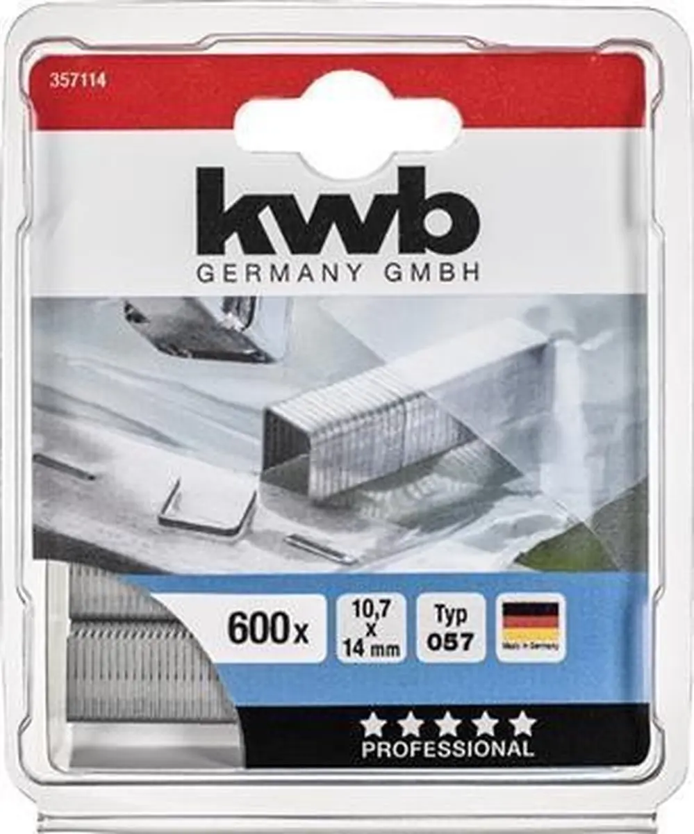 KWB Nieten Hard Type 057C 14mm - 600 Stuks