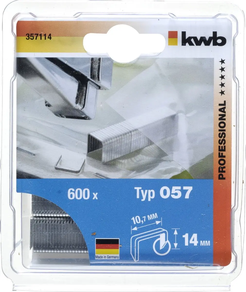 KWB Nieten Hard Type 057C 14mm - 600 Stuks