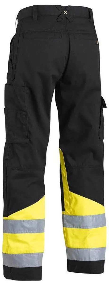 Blåkläder Werkbroek 1564-1811 C52 - Zwart/High Vis Geel