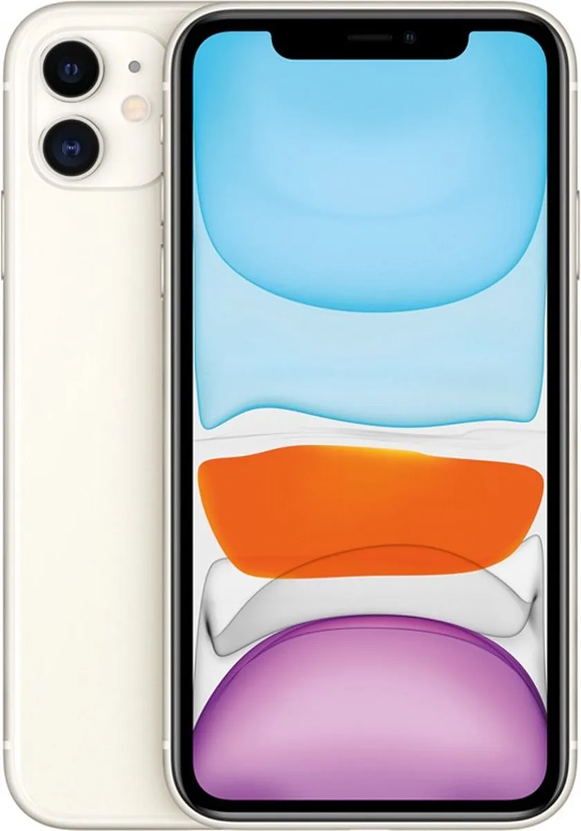 Apple iPhone 11 MHDJ3ZD/A - 128GB - Wit