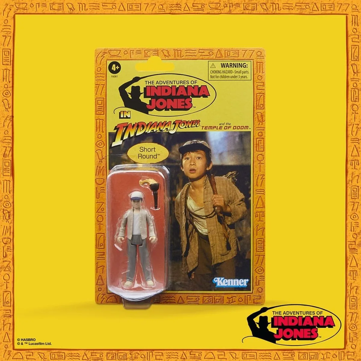 Hasbro Indiana Jones Retro Collection Short Round Action Figure 10cm