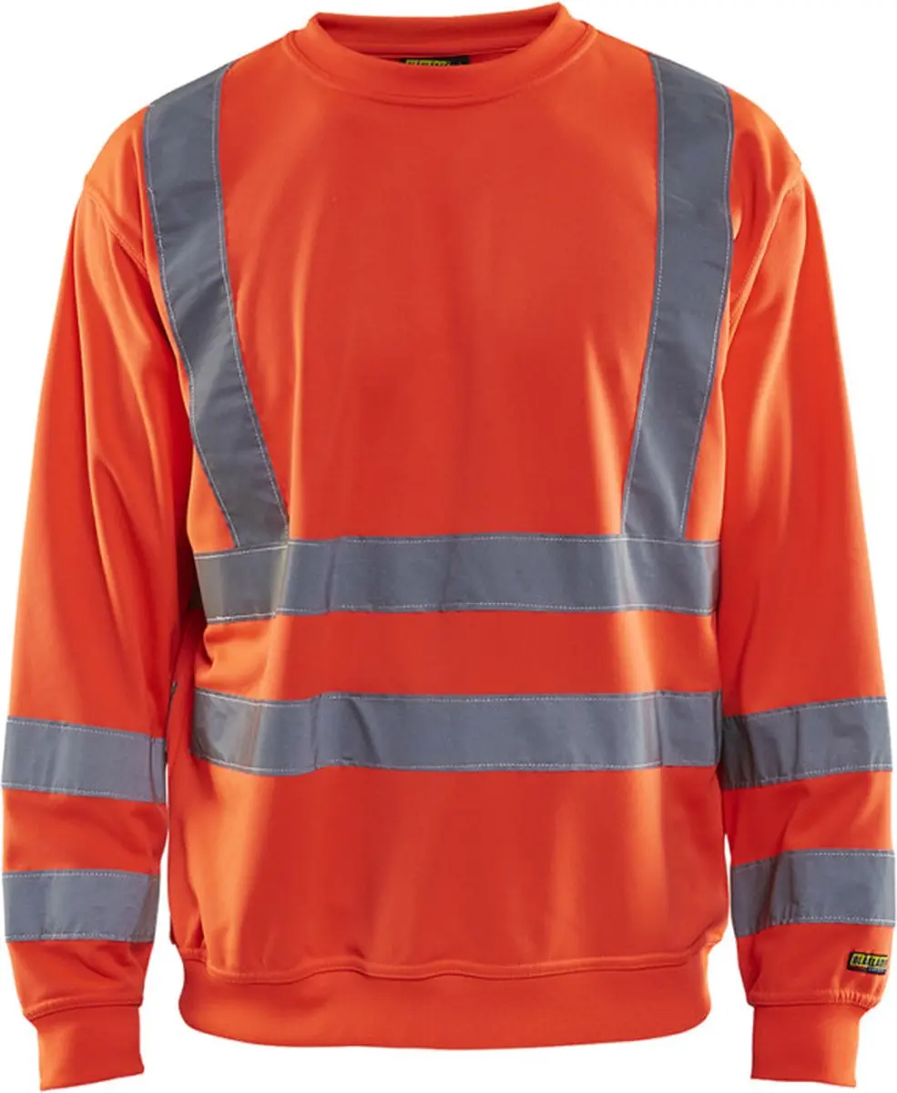 Blåkläder Sweatshirt High Vis 3341-1974 - XXL - High Vis Rood