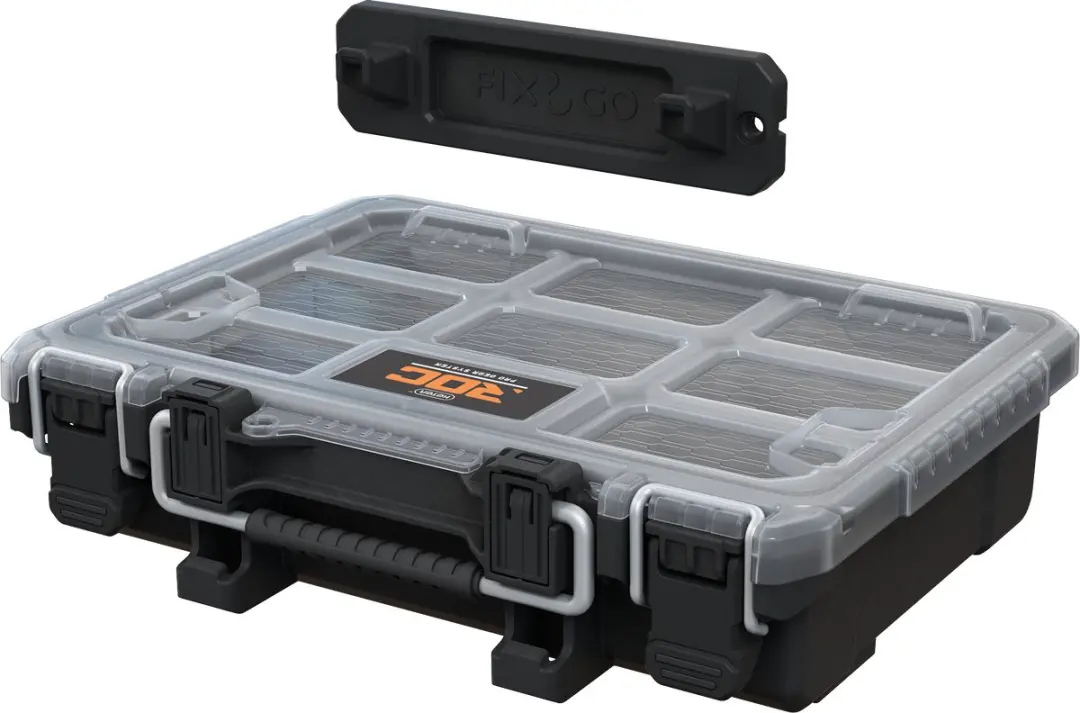 Keter ROC Pro Gear 256983 Gereedschapskast Half - Zwart/Grijs