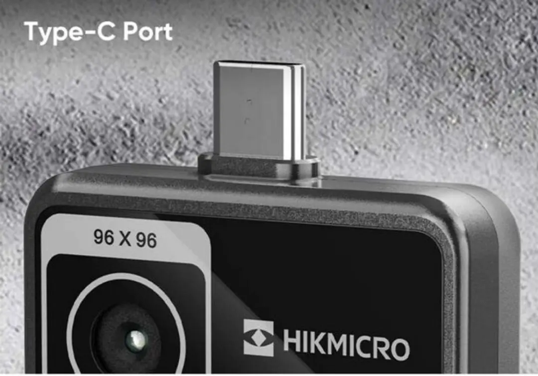 HikMicro MiniE Smartphone Warmtebeeldcamera 400°C - Zwart