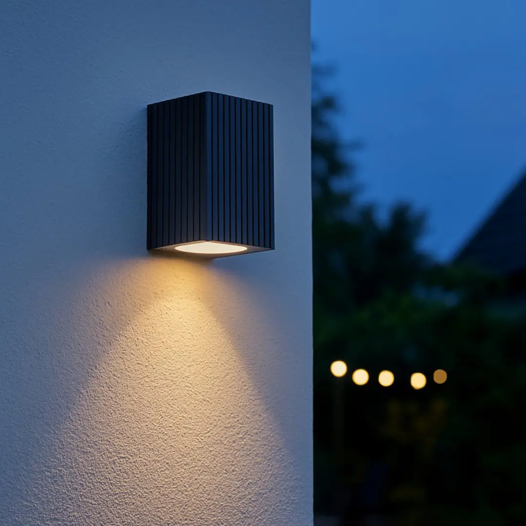 Brilliant Jelani Buiten Wandlamp GU10 1x10W - Zwart