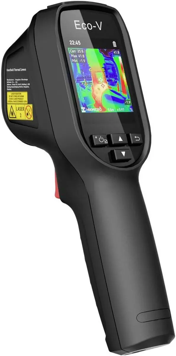 HikMicro Eco-V Warmtebeeldcamera 240x240 - Handheld - tot 550°C - Zwart