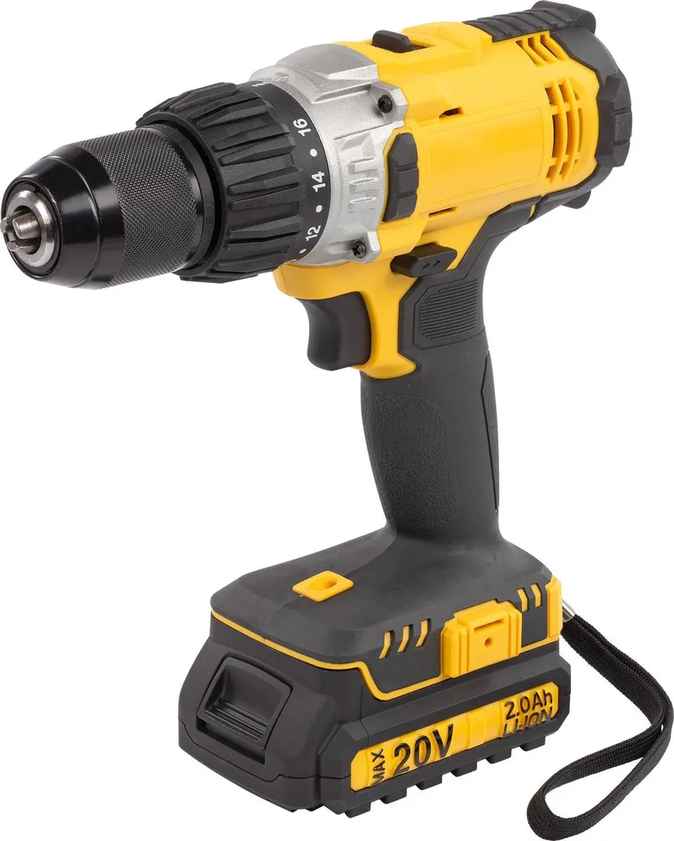 Powerplus POWX00445 Accu Klopboormachine 20V - 2x 2,0Ah