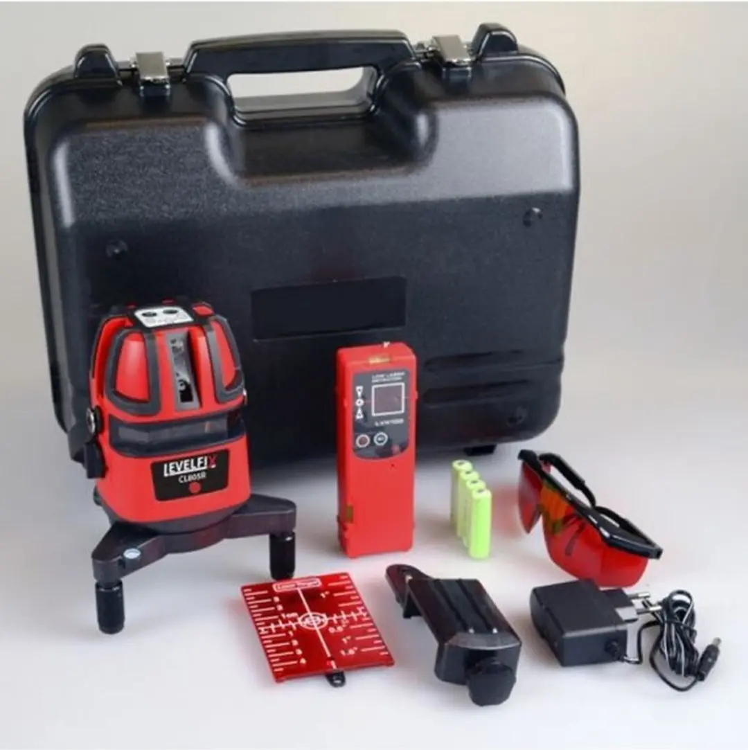 Levelfix CL805R Zelfnivellerende Multi-Lijnlaser - 554006