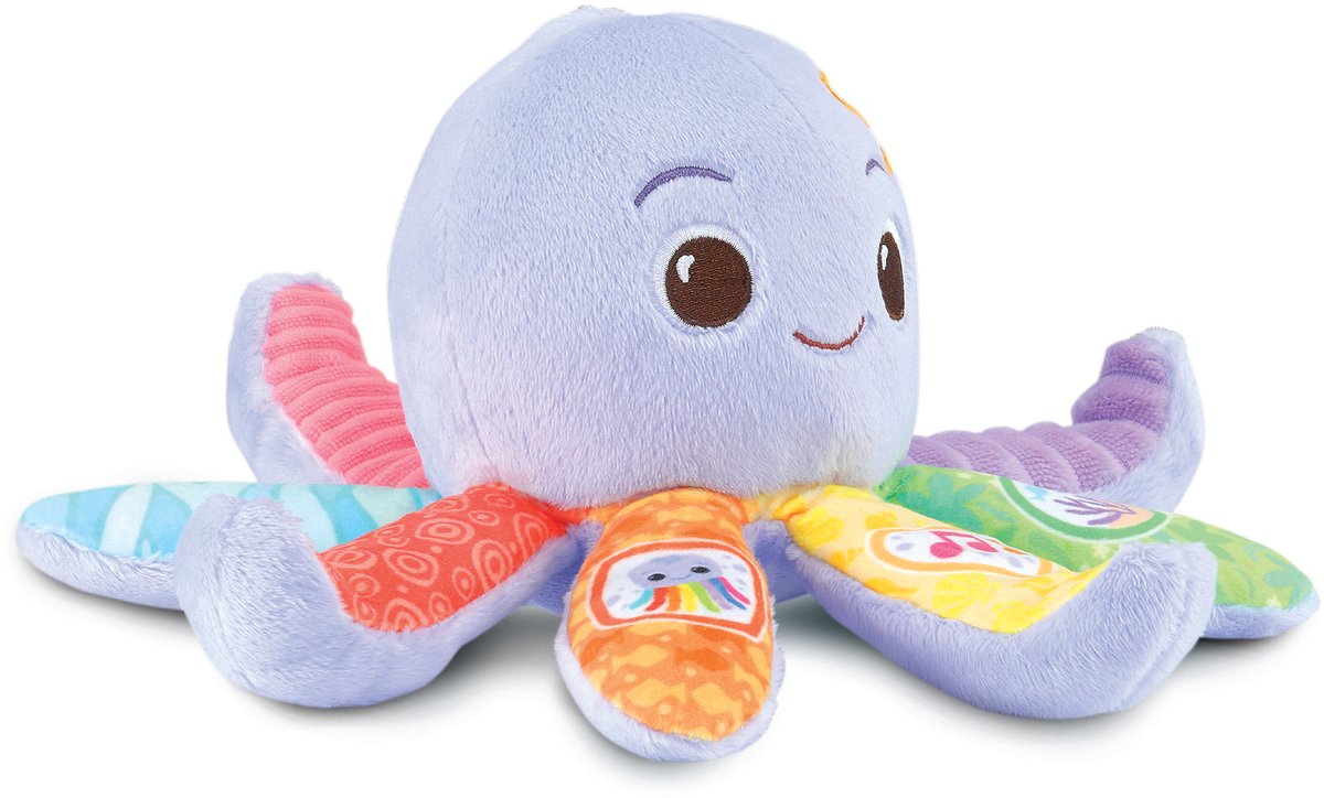 VTech Baby LILA, LUMI PIEUVRE MUSICALE, 0,25 jaar, Batterijen vereist, AAA, Stof/Weefsel, Violet