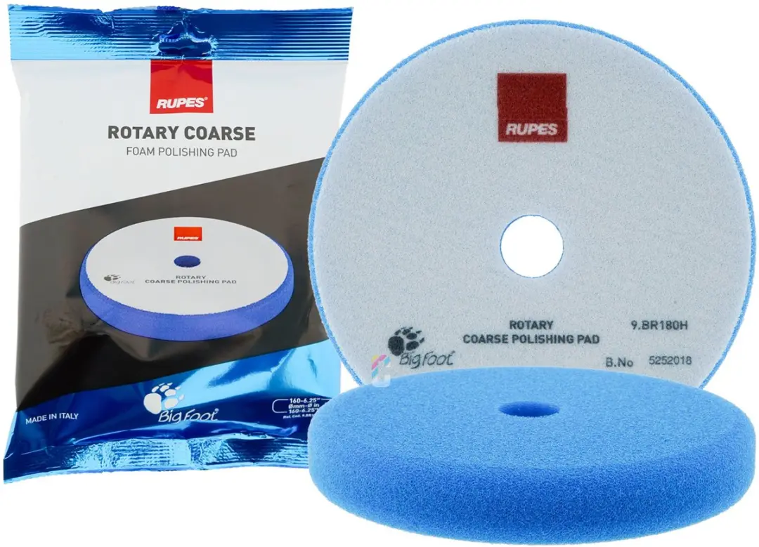 Rupes Rotary Coarse Foam Polijstschijf 160mm