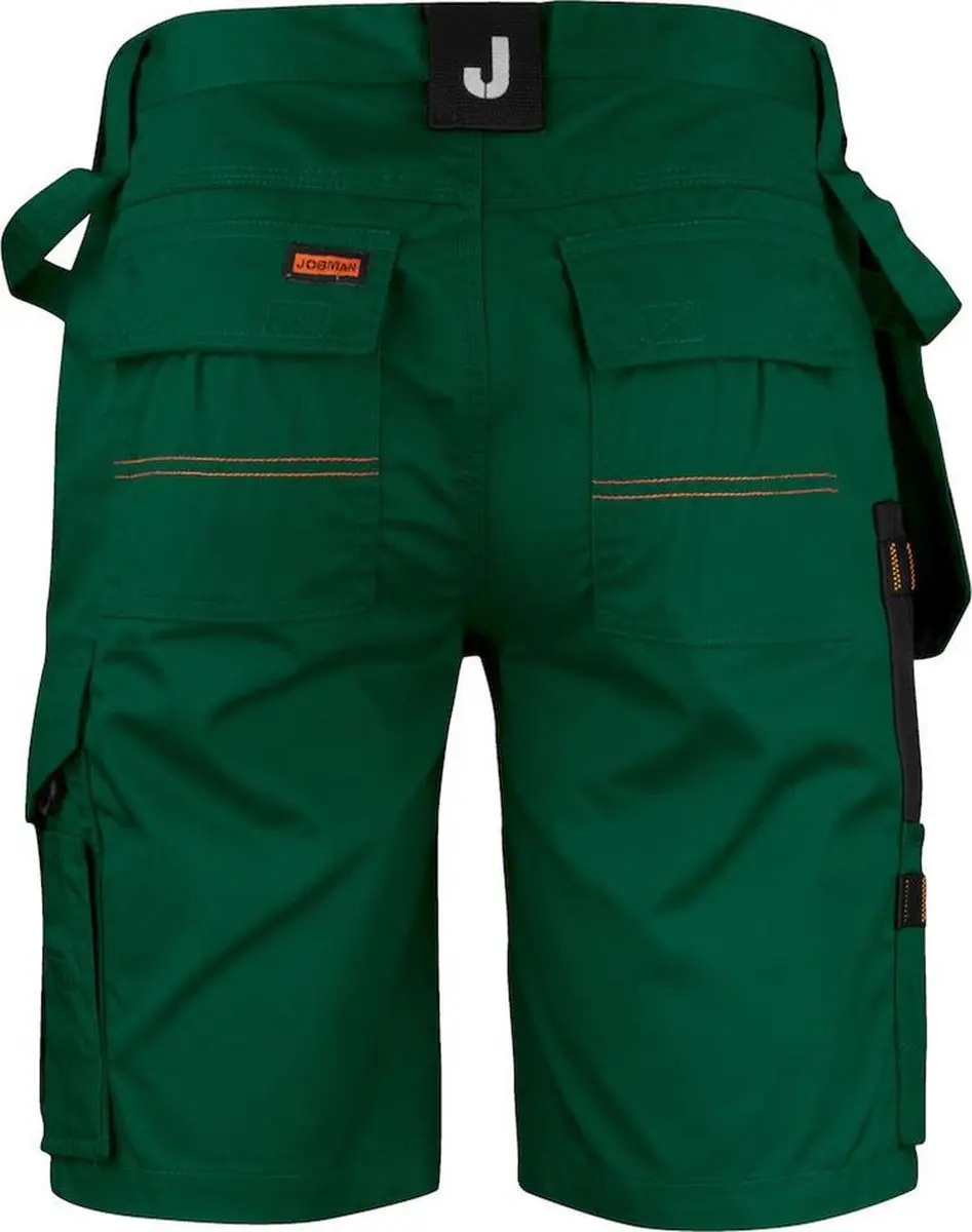 Jobman Practical 2722 Korte Werkbroek - Maat 62 - Zwart