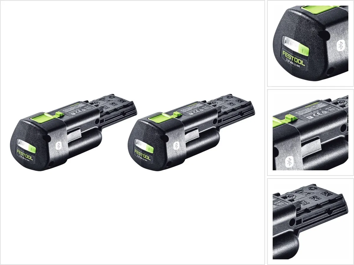 Festool BP 18 Li 3,0 Ergo I Accu-set 2x 3000mAh