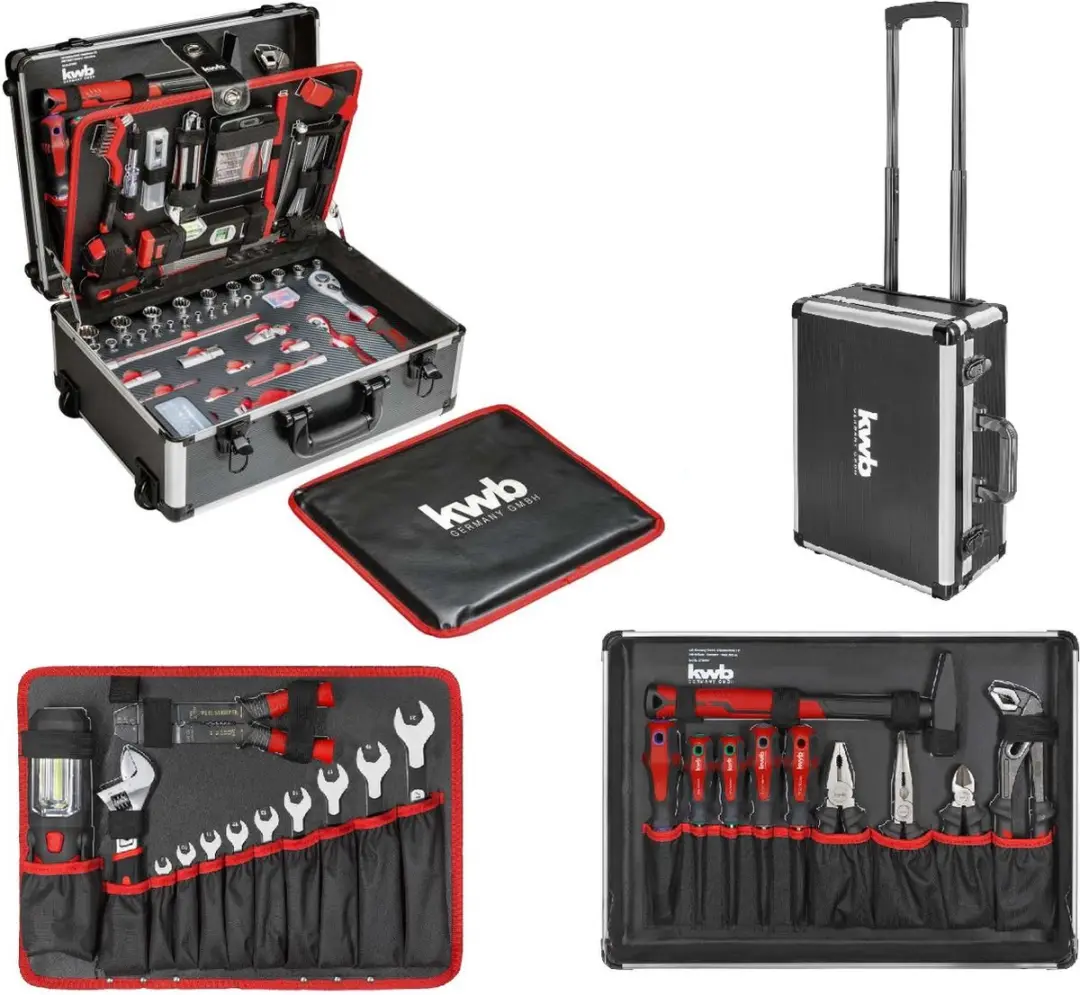 KWB Gereedschapskoffer 175-delig - Trolley - MPN 370680