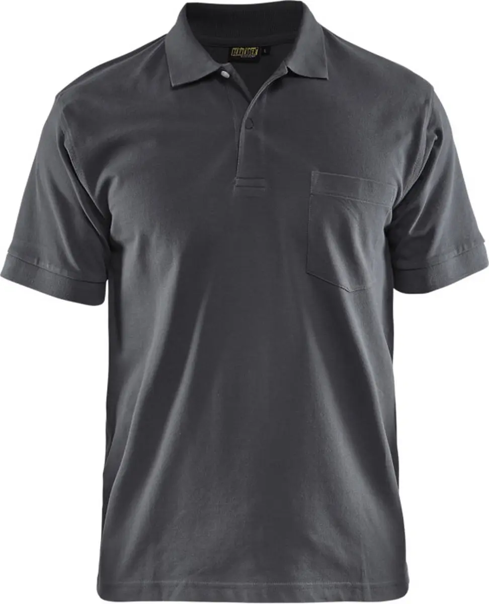 Blåkläder Piqué Polo 3305-1035 - Donkergrijs XXXL