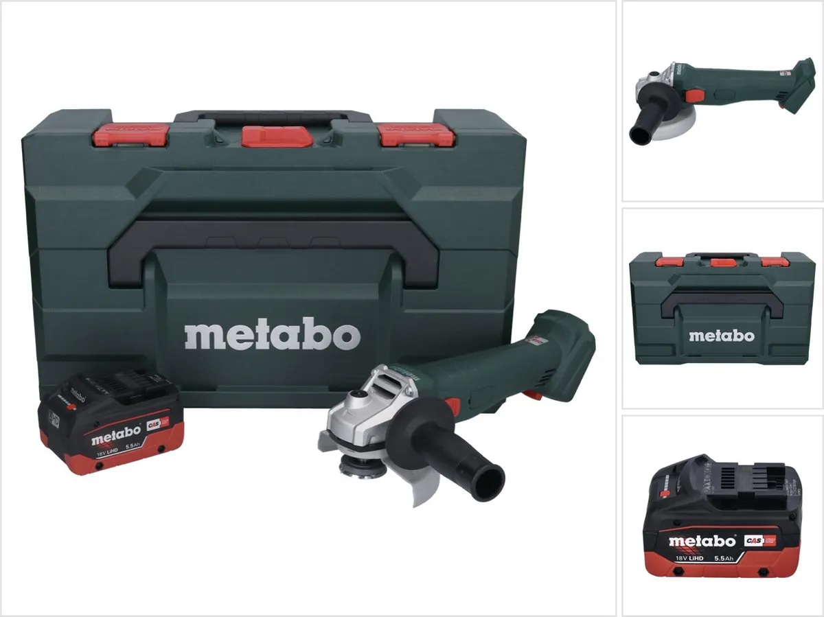 Metabo W 18 L 9-125 Haakse Slijper 125mm