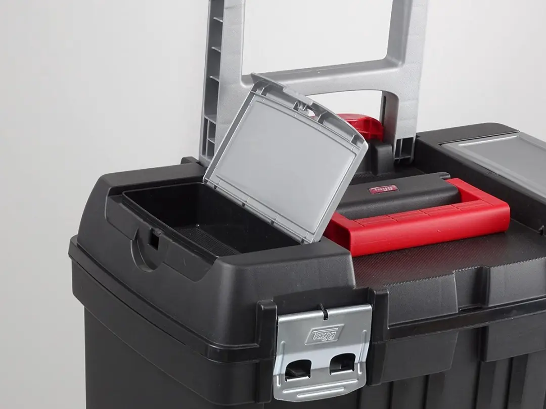 TAYG Gereedschapskoffer op wielen 158001 - Zwart - afbeelding 6 van 6