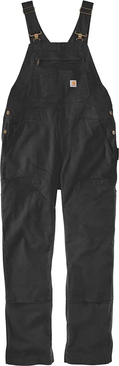 Carhartt Relaxed Fit Denim Bib Overall - XL - Zwart