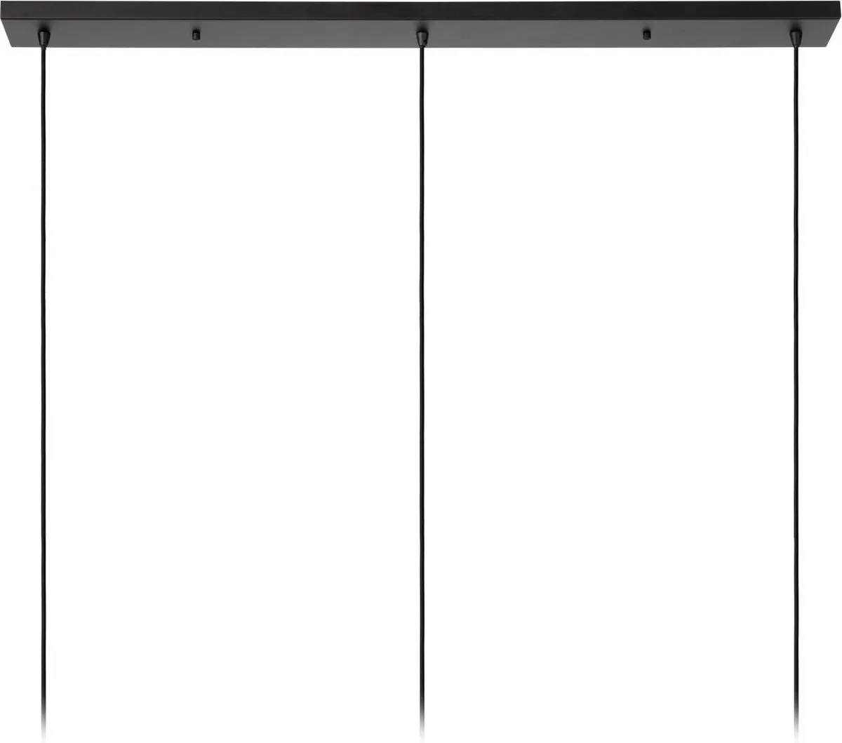 Lucide Danza Hanglamp 3xE27 - Zwart