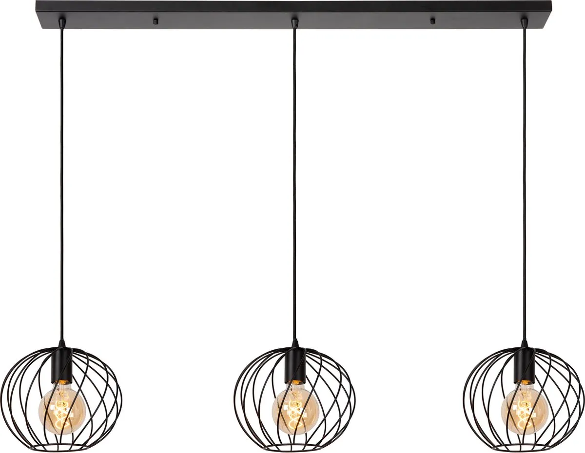 Lucide Danza Hanglamp 3xE27