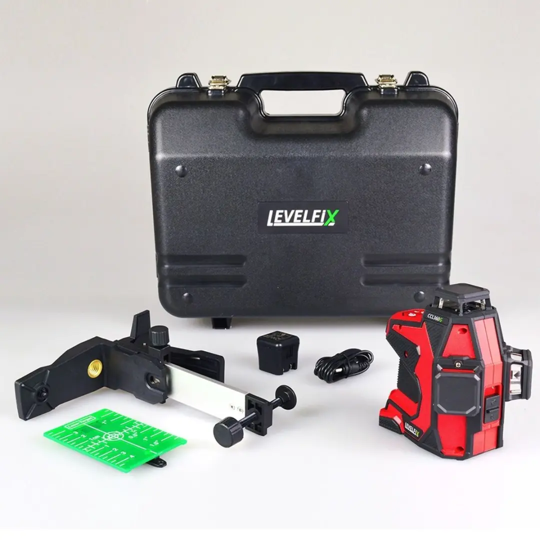Levelfix CCL460G 3D Cone/Kruislijnlaser - Groen - 40m