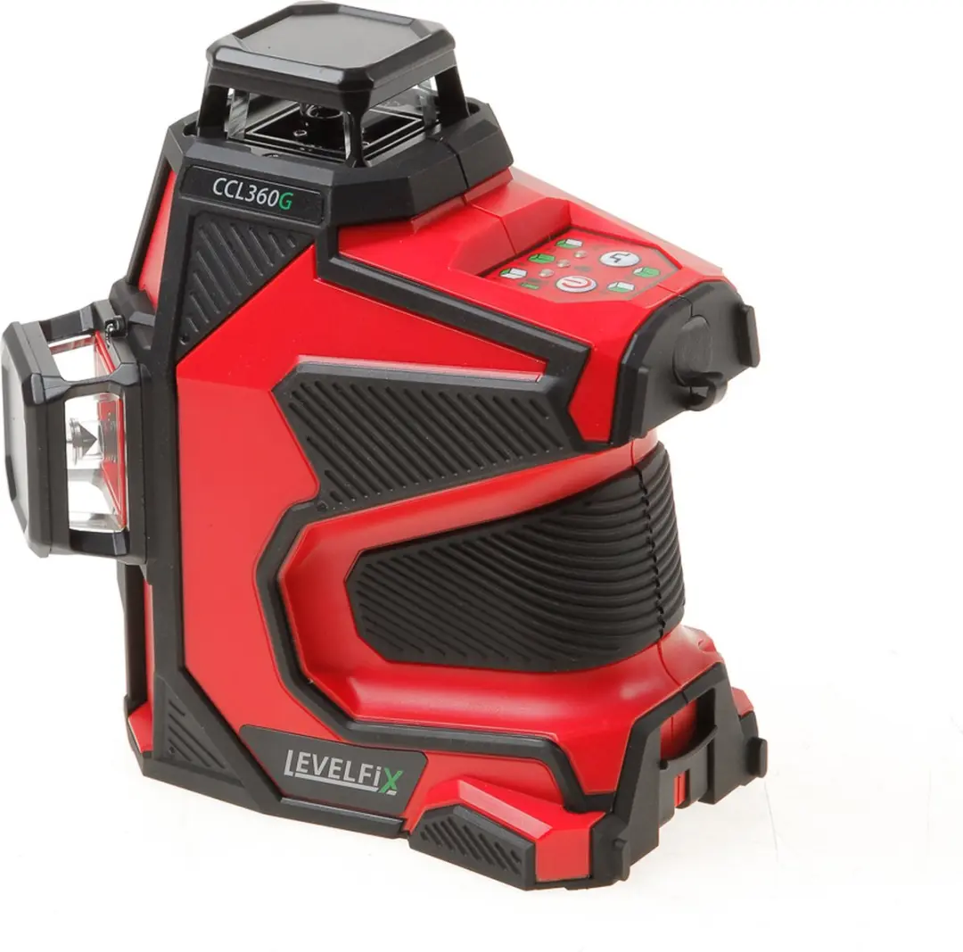 Levelfix CCL460G 3D Cone/Kruislijnlaser - Groen - 40m