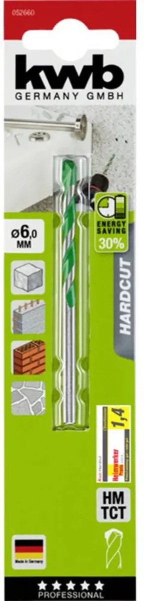 KWB Granietboor Hardcut 5x85mm - 5mm