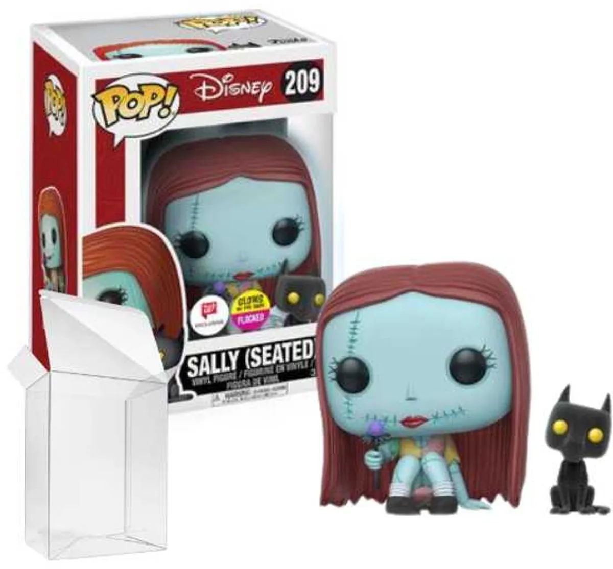 Funko Pop! Disney NBC Sally (Glow in the Dark) met Kat - #209