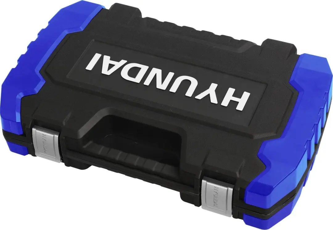 Hyundai Dopsleutelset 29-delig 1/2" - Zilver/Blauw/Zwart