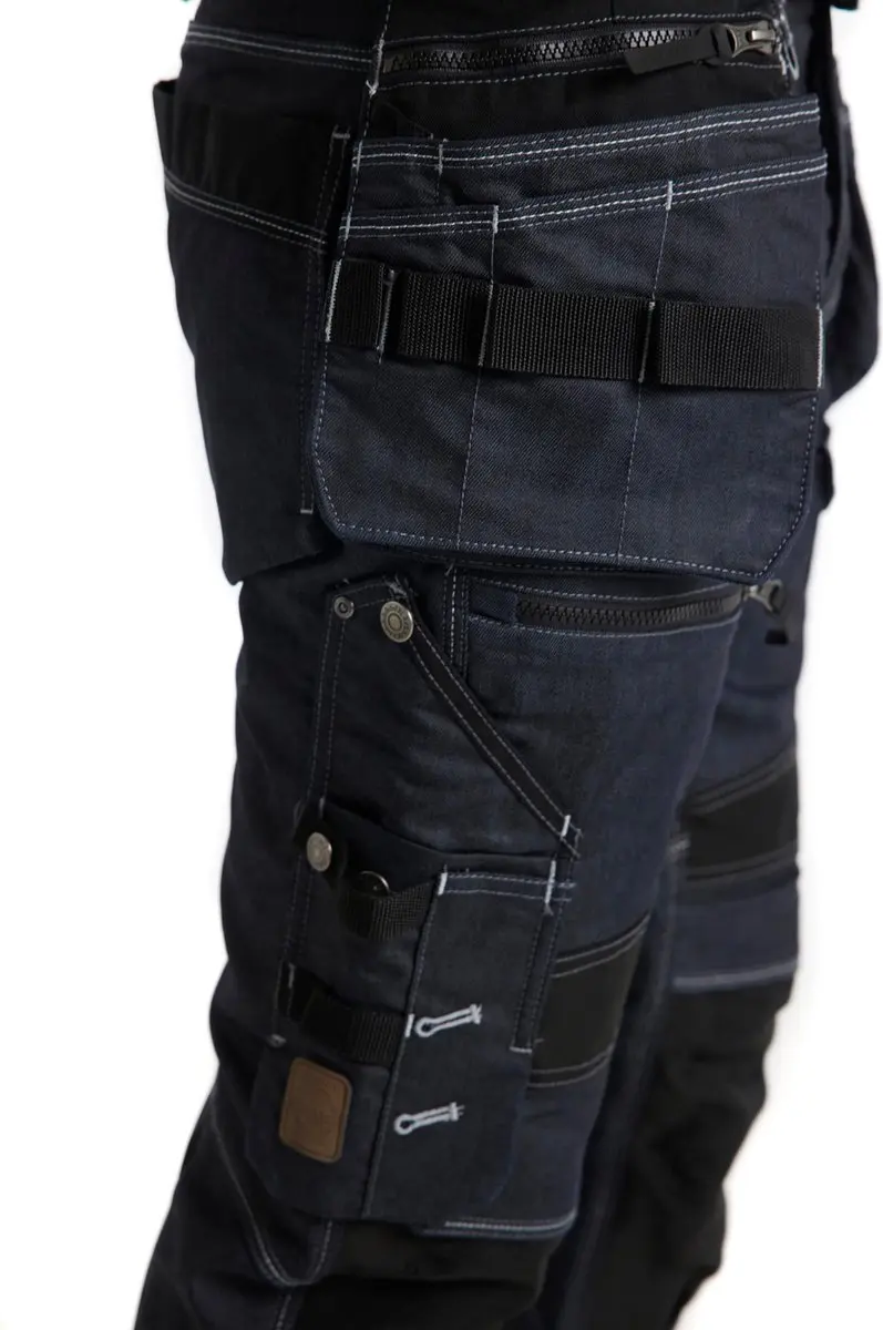 Blåkläder Werkbroek X1900 Denim Stretch - Maat 50 - Marineblauw