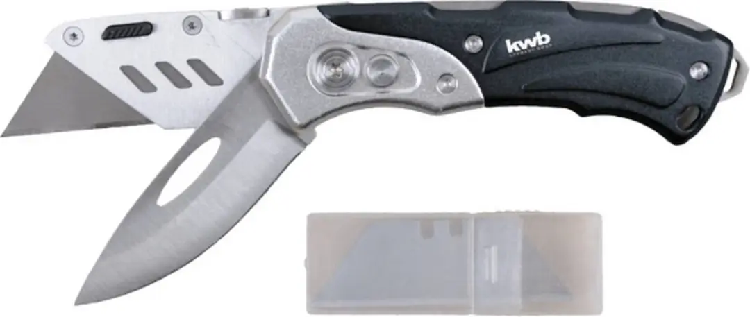 KWB Set Werkmessen 4-delig 016990 - Grijs