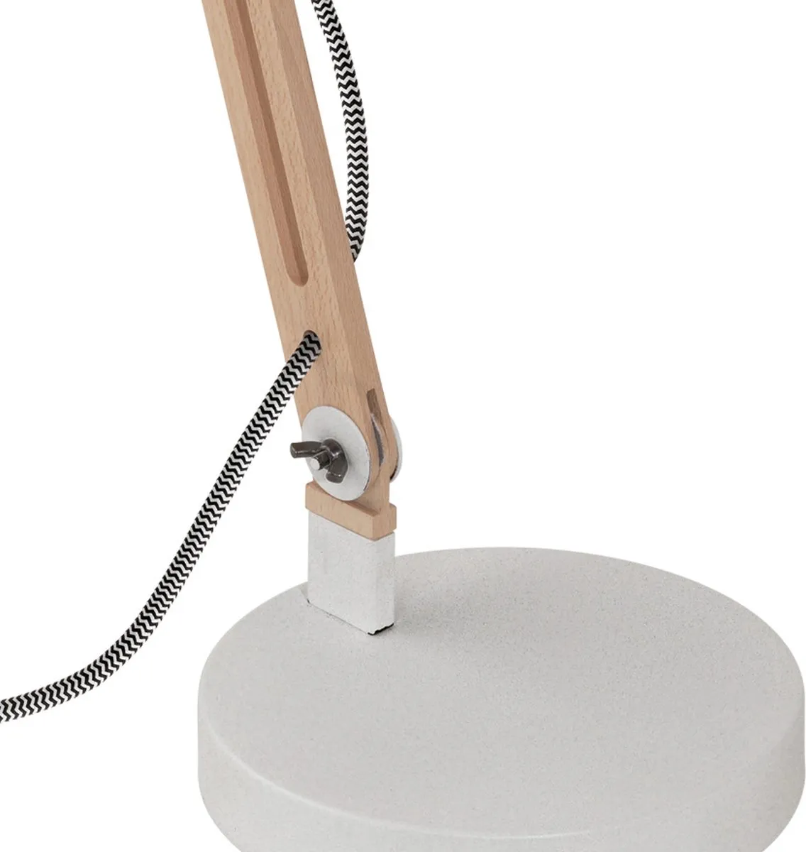 Eglo Torona 1 Tafellamp - 60,5 cm - Wit/Natuur