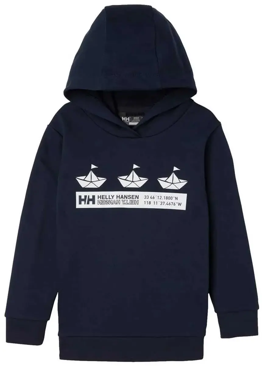 Helly Hansen Graphic K Sweatshirt - 6 Jaar - Navy