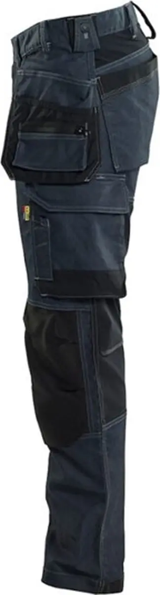 Blåkläder 1750 Werkbroek Stretch - Maat 46 - Marineblauw/Zwart