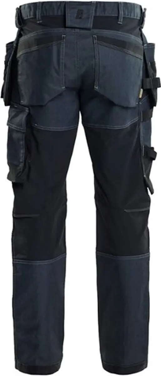 Blåkläder 1750 Werkbroek Stretch - Maat 46 - Marineblauw/Zwart