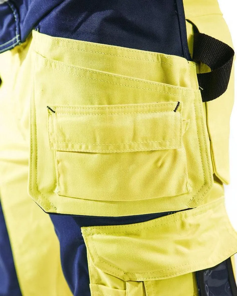 Blåkläder Werkbroek High Vis 1568-1811 - 112 - Geel/Marineblauw